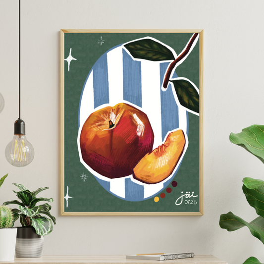 "Peachy Keen" Print
