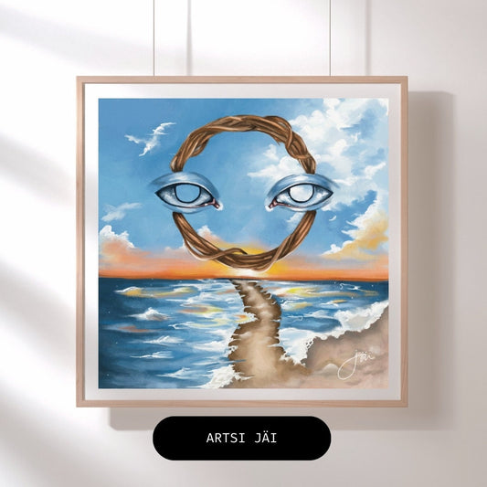 The Parted Sea Print