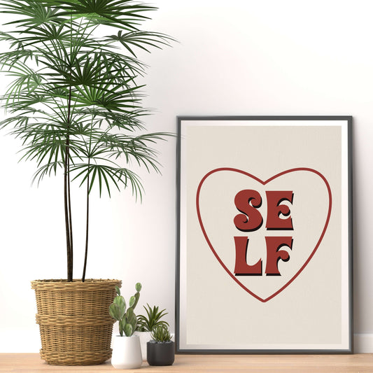 Self Love Wall Art | Digital Download