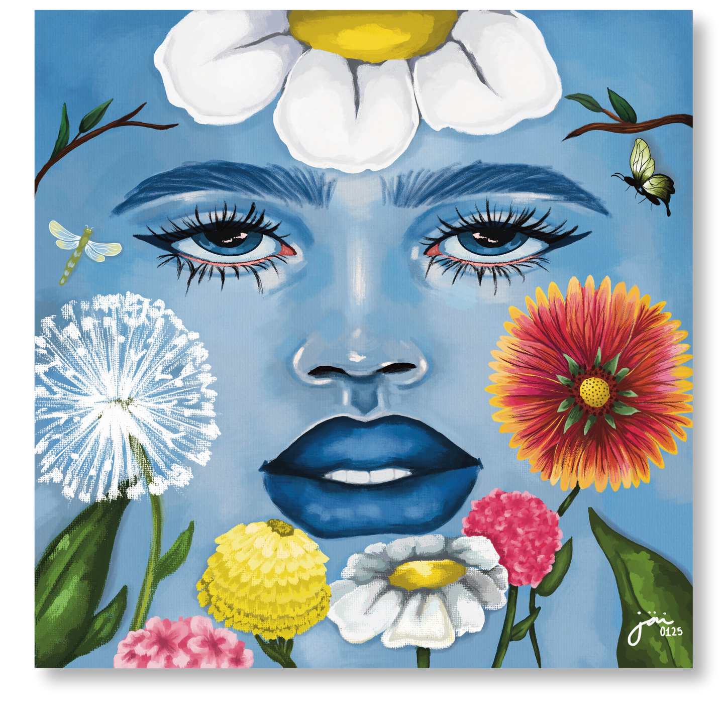 "Blues" Print