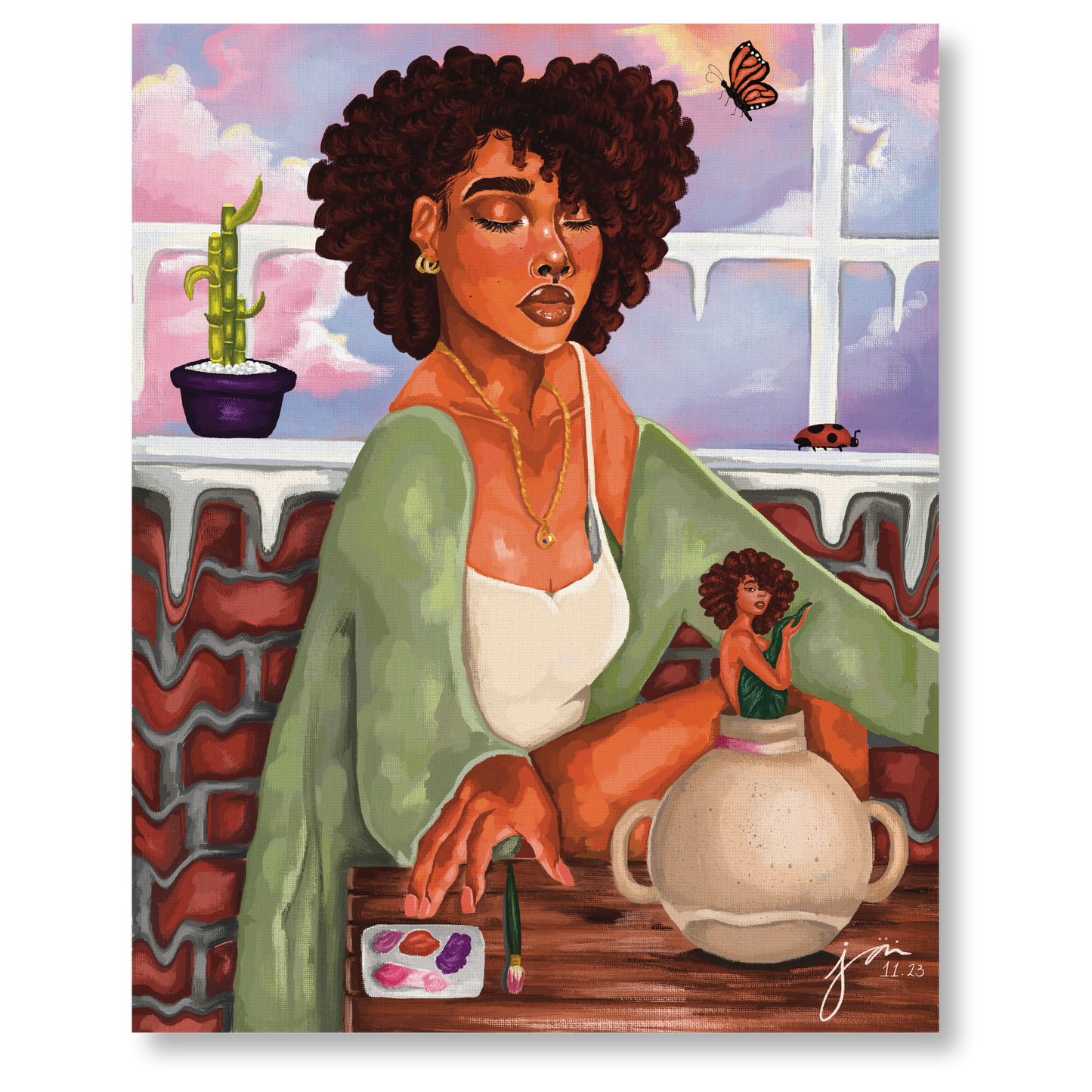 "Creating Space" Print