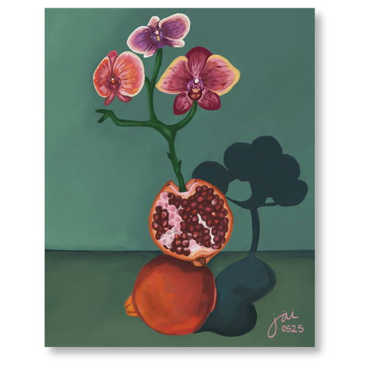 "Orchid Fruit" Print