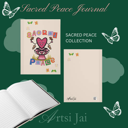 Sacred Peace Hardcover Journal