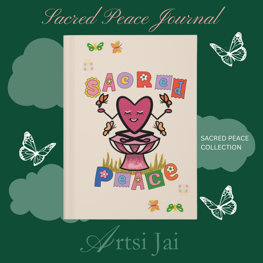 Sacred Peace Hardcover Journal