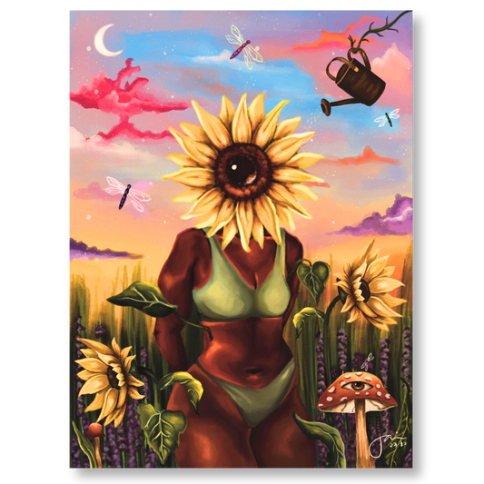 "She is the Garden" Print